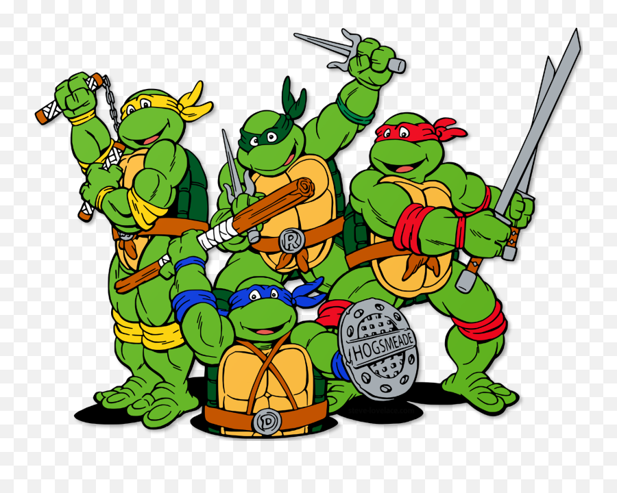 Teenage Mutant Ninja Turtles Logo Png - Ninja Turtles Png Emoji,Tmnt Logo