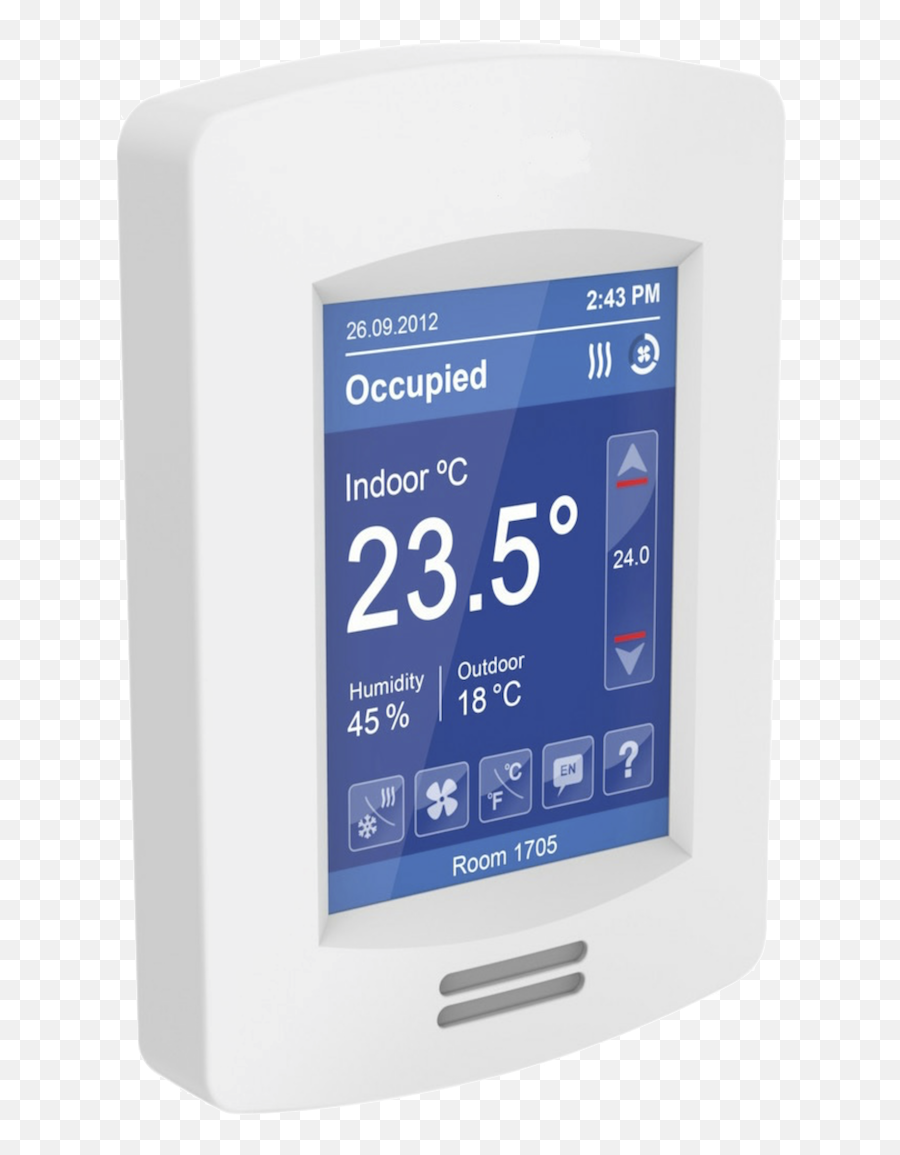 Download Hd Smart Thermostat - Gadget Transparent Png Image Emoji,Thermostat Png