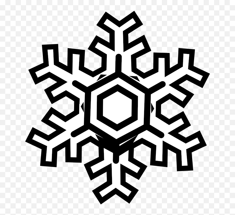 57 Free Snowflake Clipart - Clipartingcom Christmas Symbols Clip Art Black And White Emoji,Snowflake Transparent Background