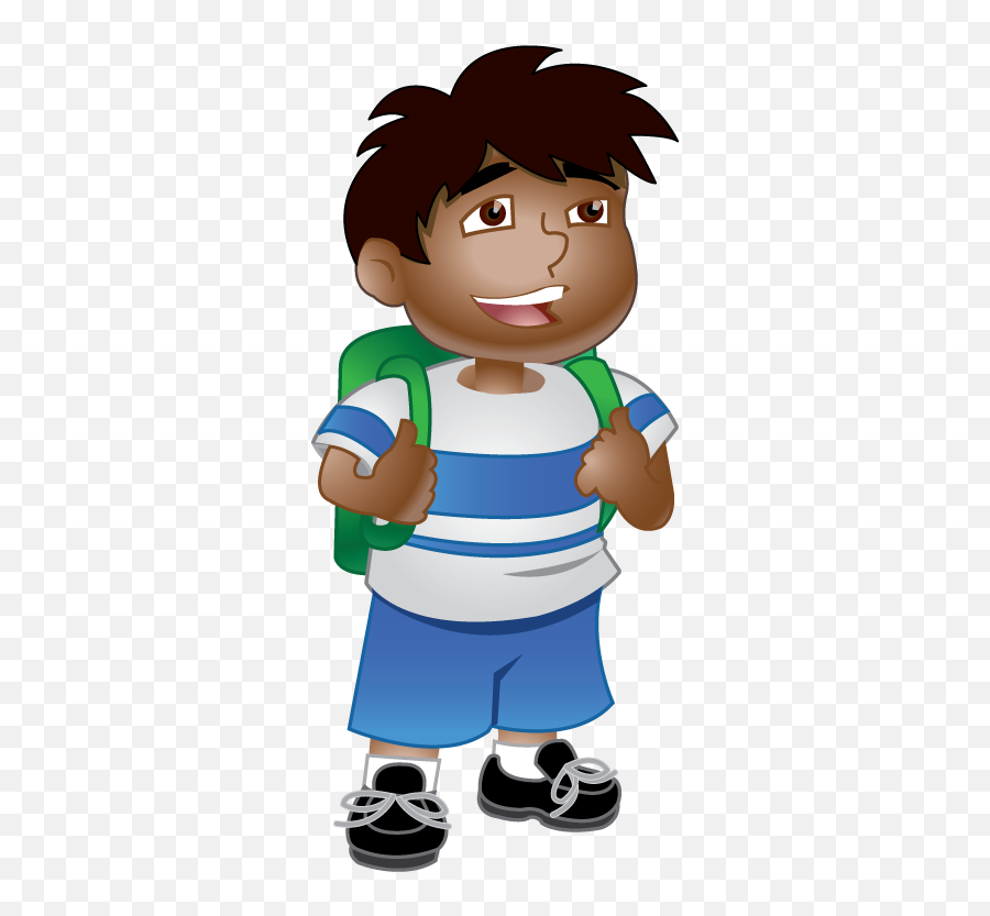 School Boy Clipart Clipart Image - Schoolboy Clipart Emoji,Boy Clipart