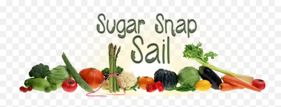Sugar Snap Sail - Fruit And Vegetable Background Clipart Xylan Plus Emoji,Vegetable Clipart
