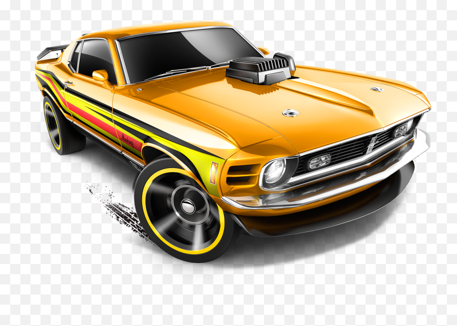 Mattel Hot Wheels Diecast Car 70 - High Resolution Png Hot Wheels Car Emoji,Mustang Clipart