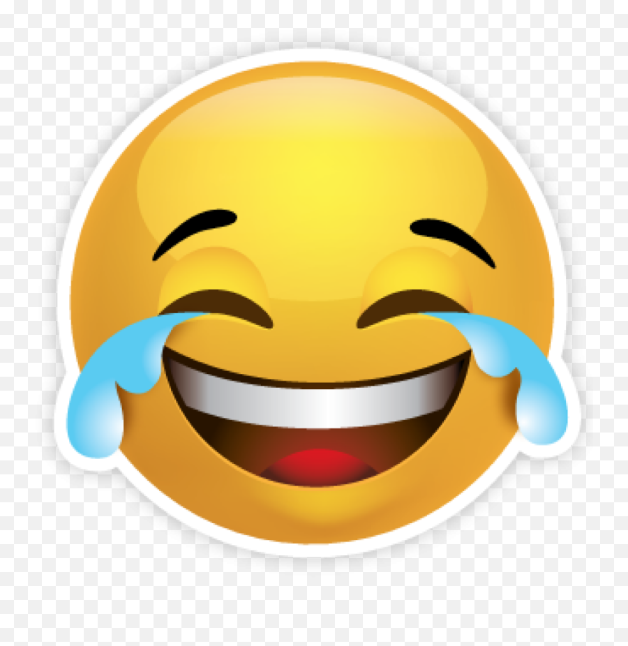 Download Emoticon Kiss Of Smiley Face Tears Crying Hq Png - Crying Laughing Face Emoji,Smiley Face Png