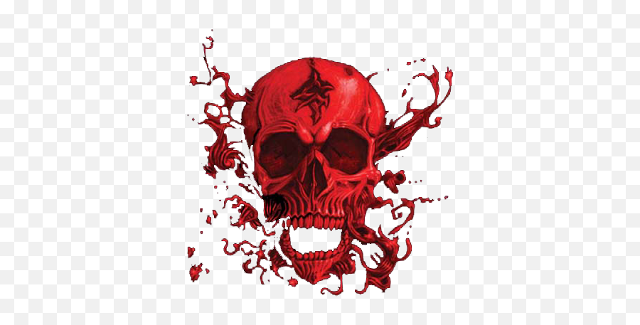 Jpg Image Red Png Animal Jam Clans Wiki - Red Skull Transparent Red Skull Png Emoji,Animal Jam Logo