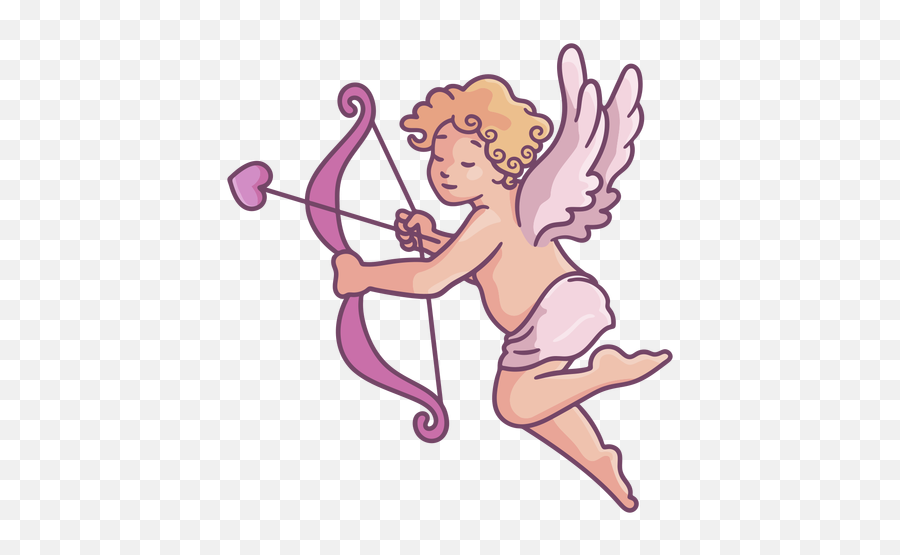 Cute Cupid Pose - Cupid Emoji,Cupid Png