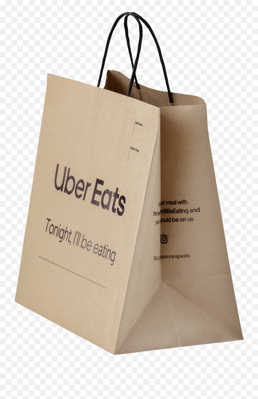 Uber Eats Delivery Bags - Delivery Paper Bags Emoji,Uber Eats Logo Png