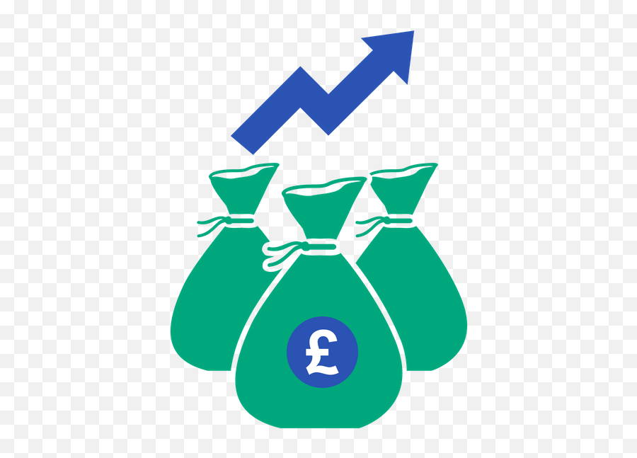 Money Bags Growth Clipart - Full Size Clipart 2986137 Money Bag Emoji,Money Clipart Transparent Background