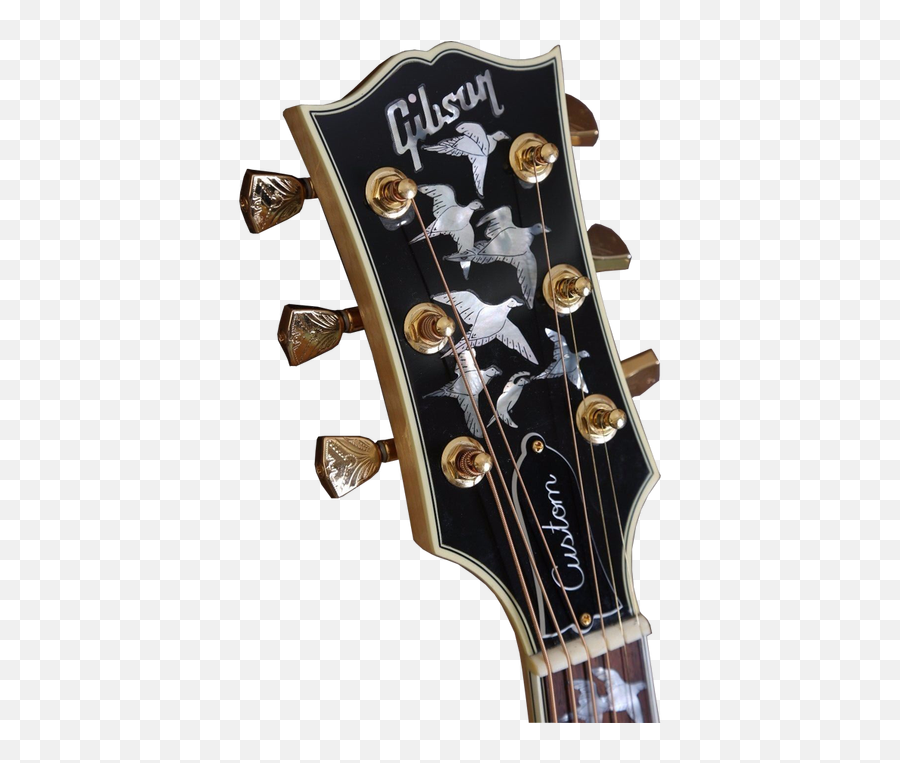 Rickenbacker Decals Guitar Waterslide - Gibson Doves In Flight Headstock Emoji,Fender Logo