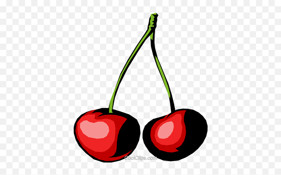 Cherries Royalty Free Vector Clip Art - Clipart Sour Cherry Emoji,Cherries Clipart