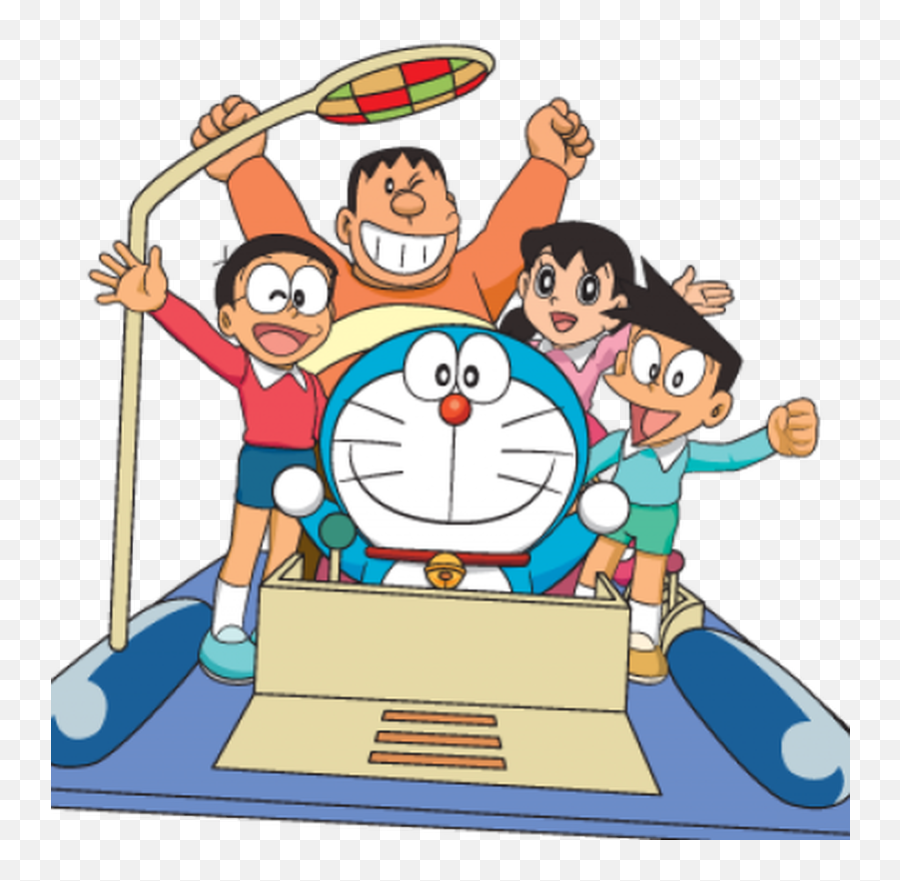 Doraemon Clipart Doraemon Friend - Doraemon Gadgets Time Doraemon And Friends Png Emoji,Loki Clipart