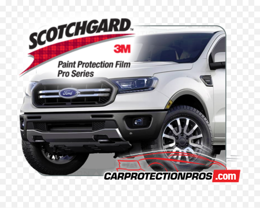 2019 - 2021 Ford Ranger Xlt Lariat 3m Pro Series Clear Bra Deluxe Paint Protection Kit Emoji,Ford Ranger Logo