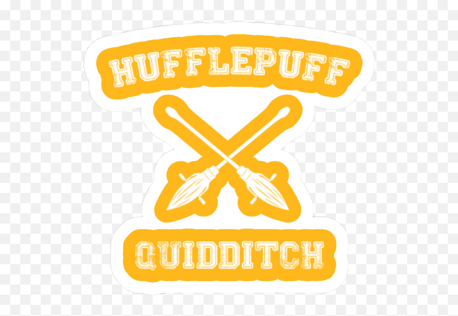 Hufflepuff Quidditch Icon Sticker Sticker By Anubis - Language Emoji,Hufflepuff Logo