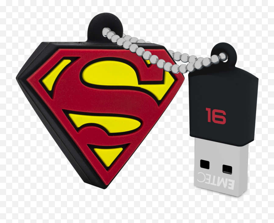 Dc Comics Collector Superman Emtec Emoji,3d Superman Logo
