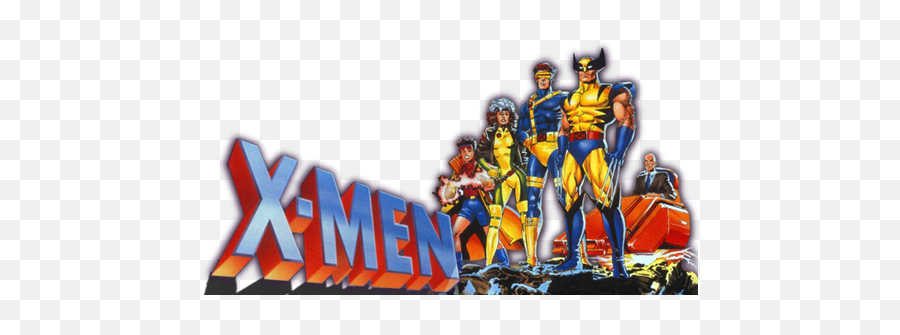 Download Hd The Animated Series Tv Show Image With Logo And - X Men The Animated Series Png Emoji,Animated Logo