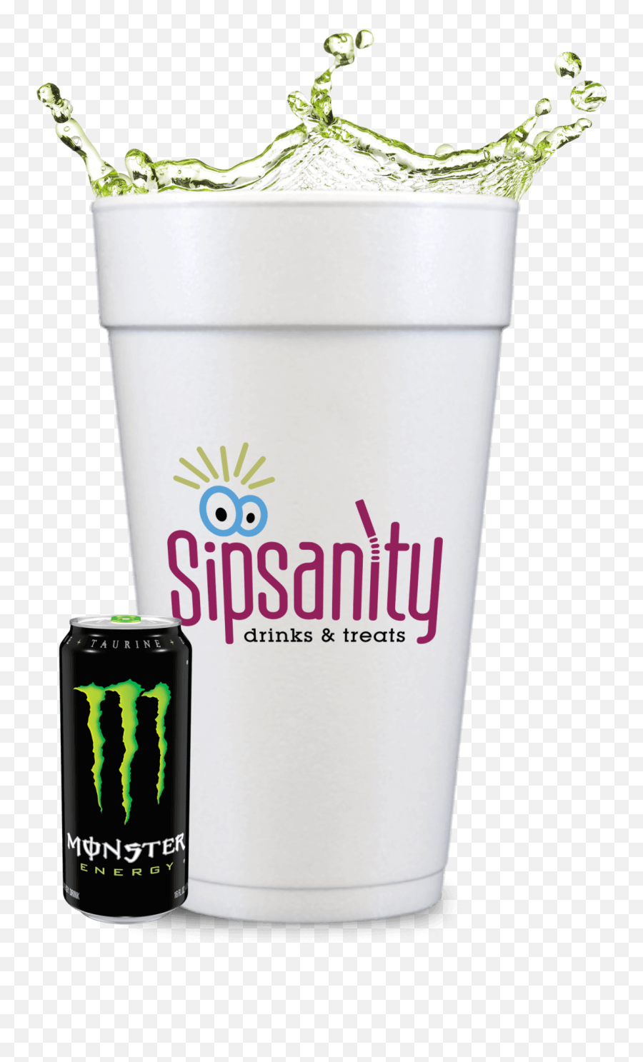 Monster - Sipsanity Specialty Drink Emoji,Monster Energy Png