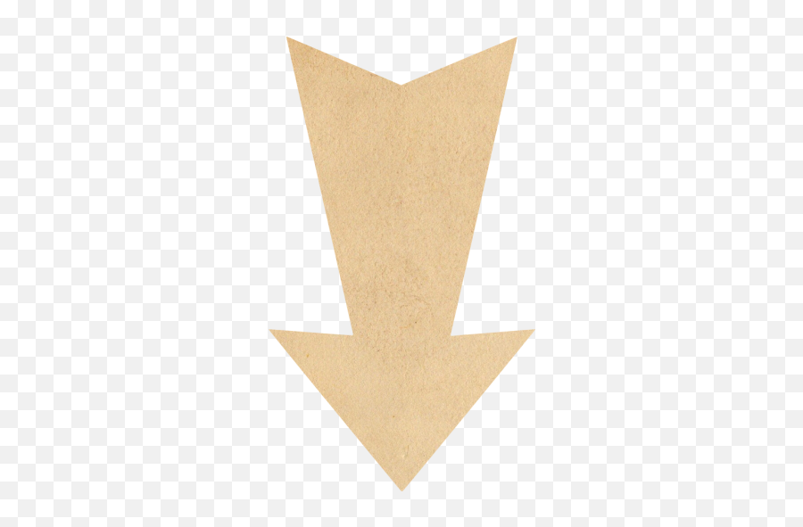 Vintage Paper Arrow Down 4 Icon - Free Vintage Paper Arrow Emoji,Vintage Arrow Png