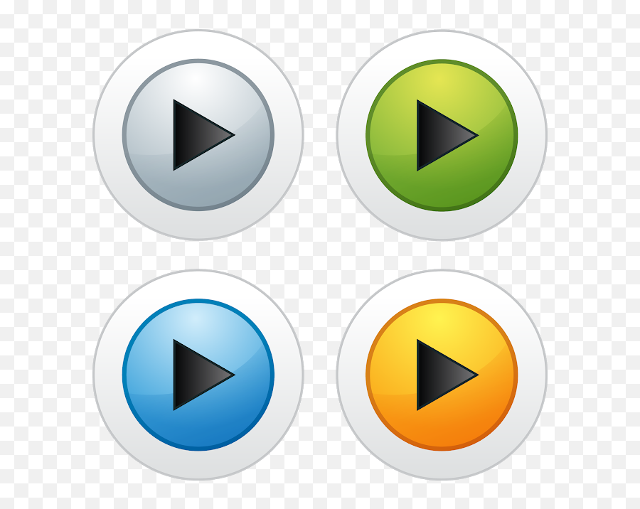 Download Play Icons Buttons Svg Eps Png Psd Ai Vector Color Emoji,Ai Icon Png