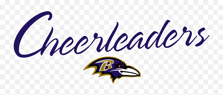 Download Cheer Logo Rev - Baltimore Ravens Png Image With No Automotive Decal Emoji,Ravens Logo