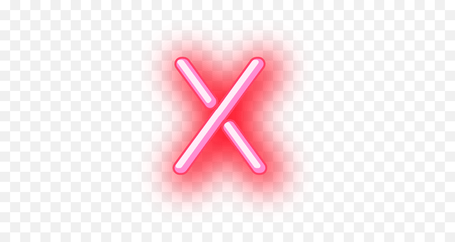 Letter X Png Transparent Image - Letra X Neon Png Emoji,X Png
