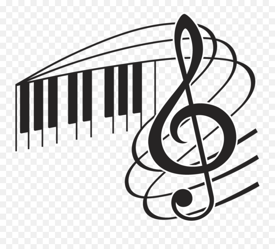 Musical Clipart Piano - Music Piano Clip Art Emoji,Piano Keys Clipart
