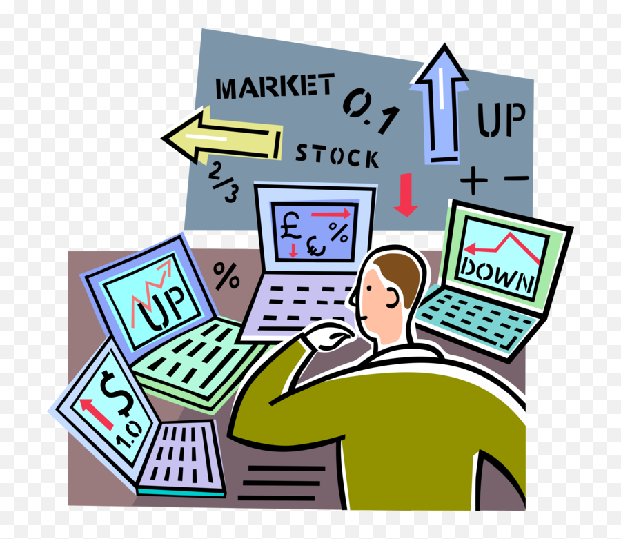 Finance Clipart Investment Portfolio - Financial Analyst Stock Market Investment Clipart Emoji,Finance Clipart