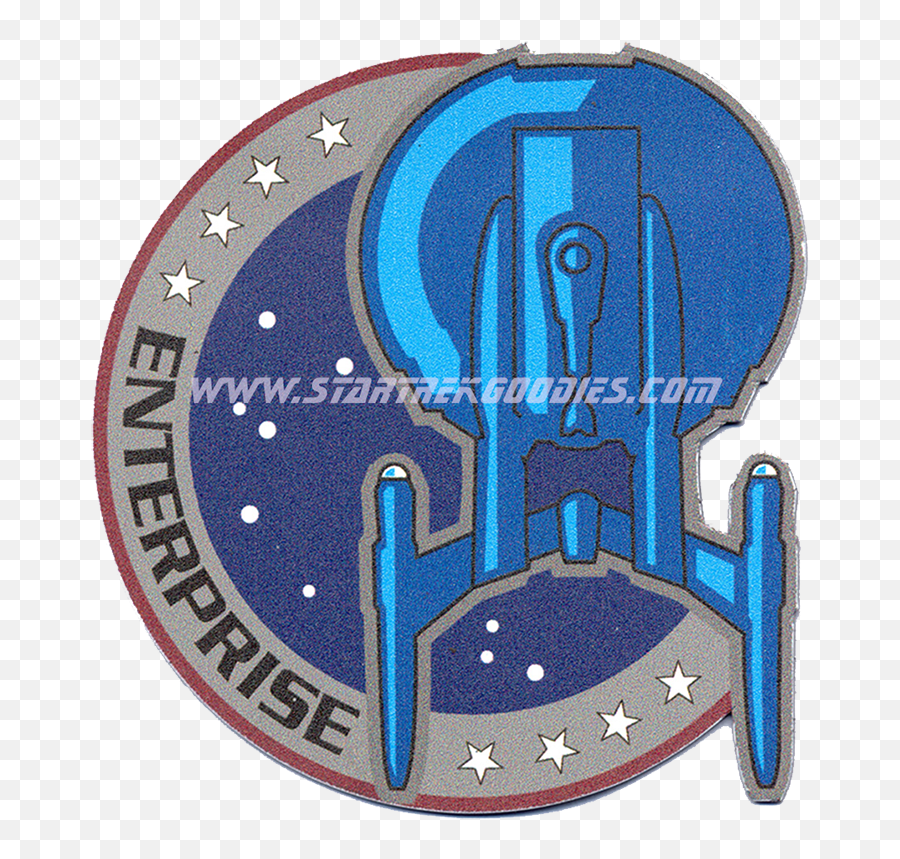 Star Trek Enterprise - Star Trek Enterprise Patch Emoji,Starfleet Command Logo