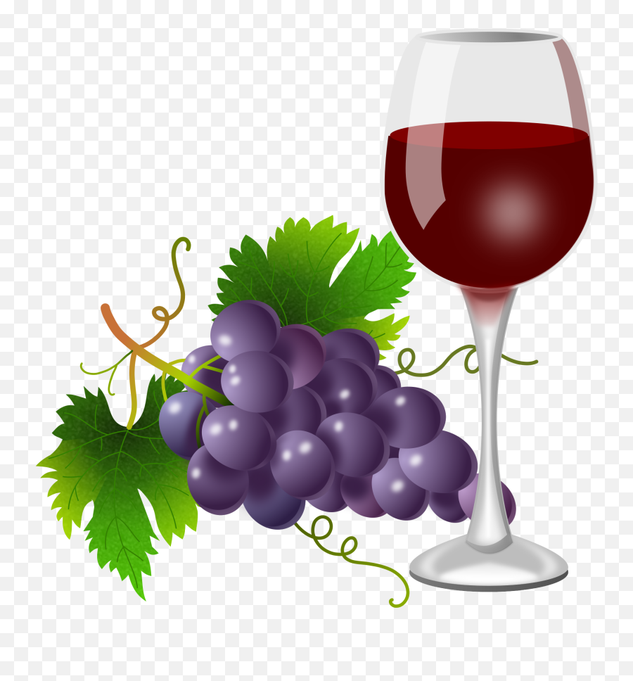 Purple Clipart Wine Glass Purple Wine - Transparent Wine Grapes Emoji,Wine Clipart