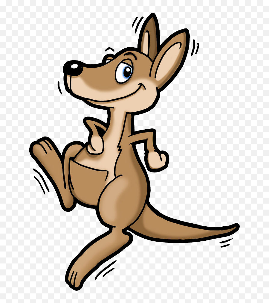 Kangaroo - Kangaroos Cartoon Transparent Png Original Emoji,Kangaroo Transparent