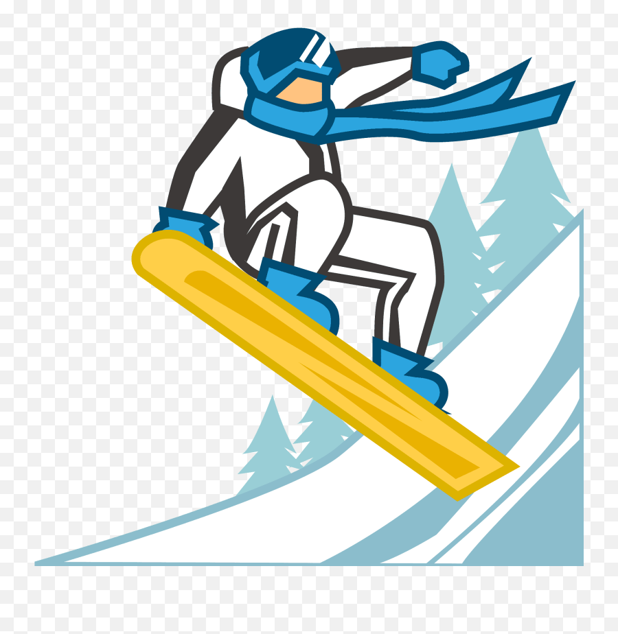 Snowboarder Emoji Clipart,Snowboarder Clipart
