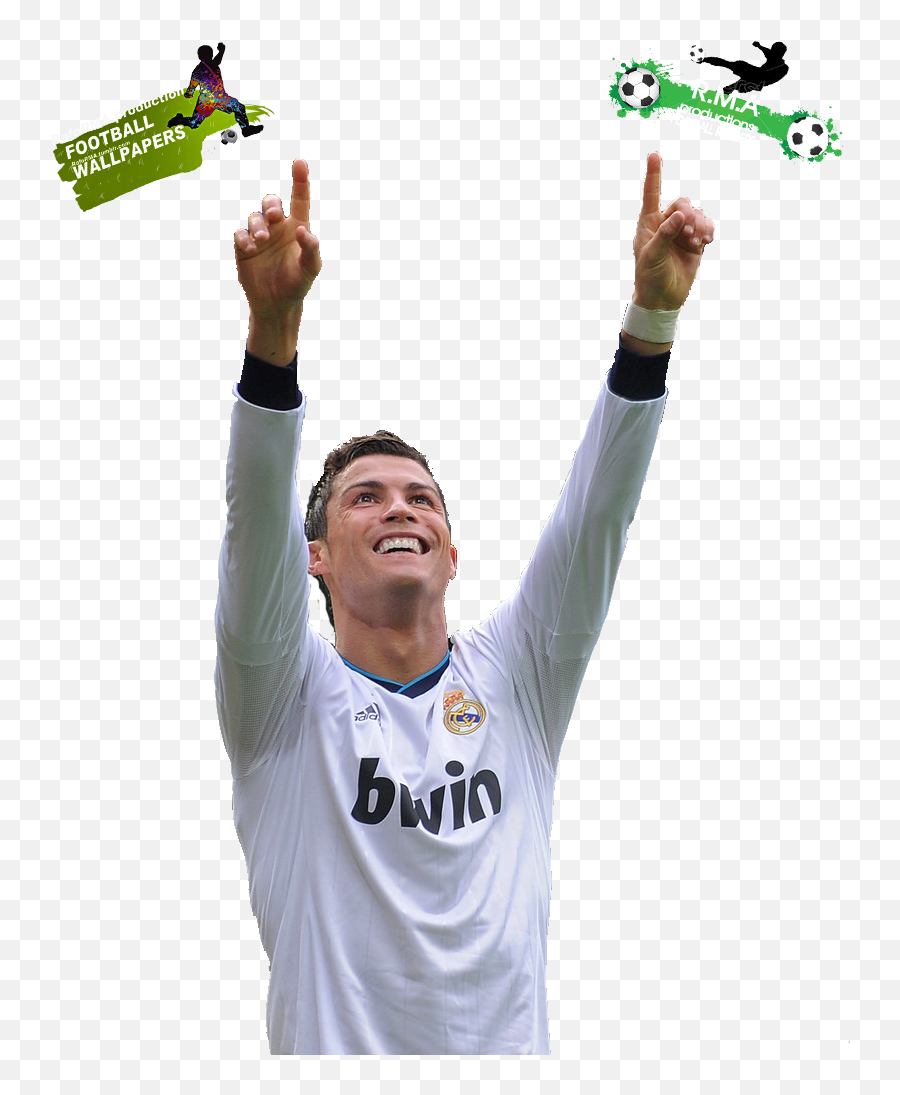 Download Hd Rma Renders Cristiano Ronaldo Render - Football Emoji,Football Logo Design