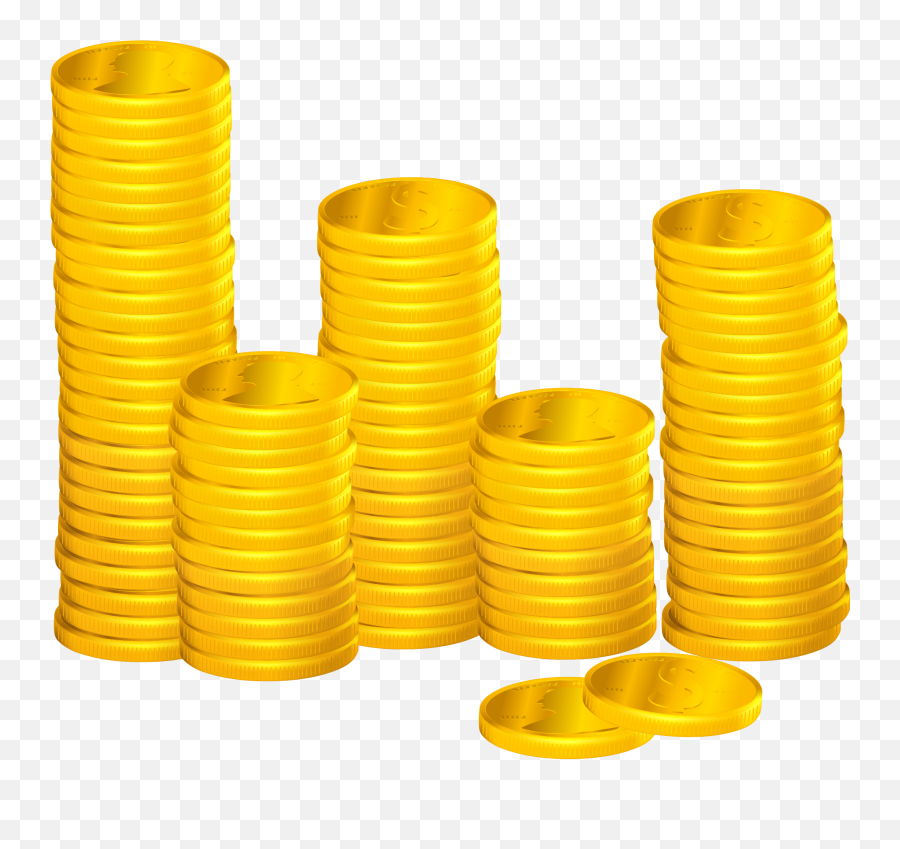 Stacks Of Coins Clipart Png Image Free Download Searchpngcom - Clip Art Stacks Of Coins Emoji,Statue Of Liberty Clipart