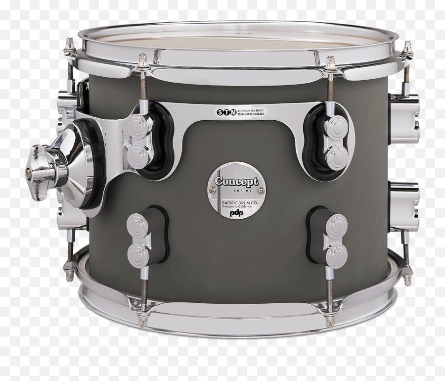 Pdcm2215sp - Concept Maple Satin Pewter Finishply 5 Emoji,Snare Drum Clipart Black And White