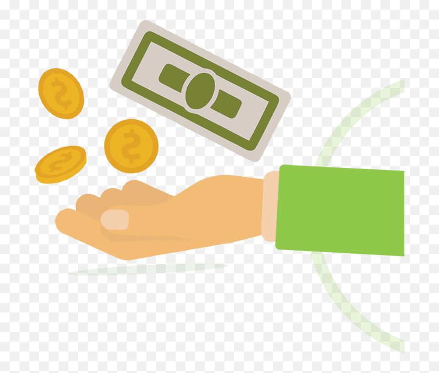 Vector - Handwithmoney Chocolate Emoji,Clipart Of Money
