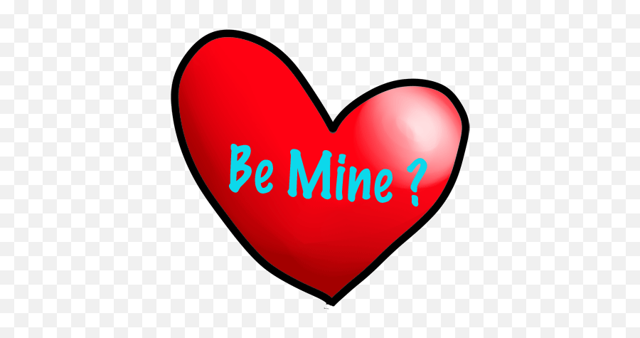 Free Valentine Hearts Clipart Be Mineechou0027s Heart Clipart - Cute Be Mine Valentine Emoji,Free Heart Clipart