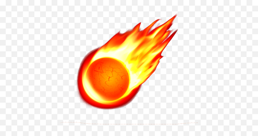 Transparent Fireball Logo Fireball Png Transparent - Meteor Png Transparent Emoji,Fireball Png