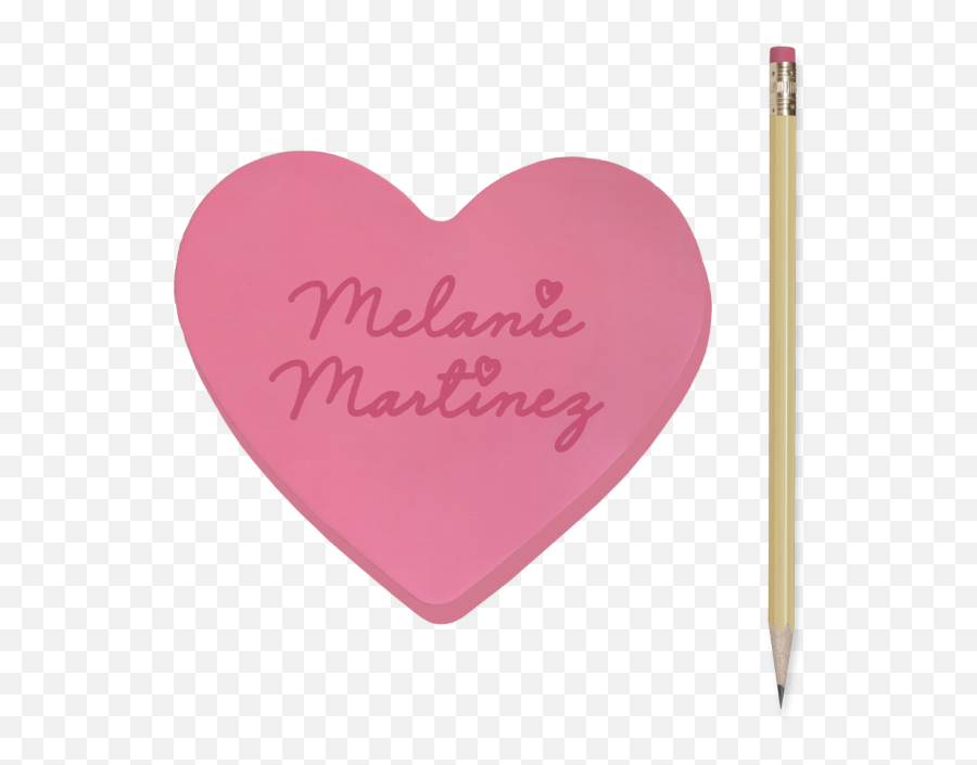 Jumbo Eraser - Girly Emoji,Melanie Martinez Logo