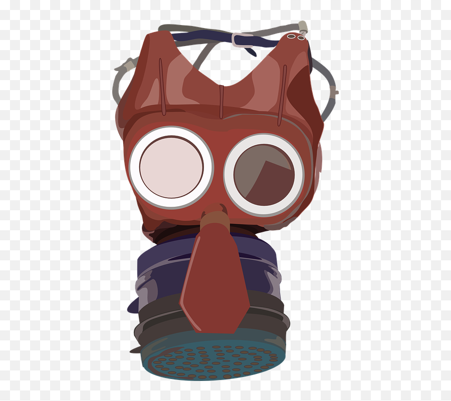 Gas Mask Pollution - Free Vector Graphic On Pixabay Gas Mask Emoji,Gas Mask Png