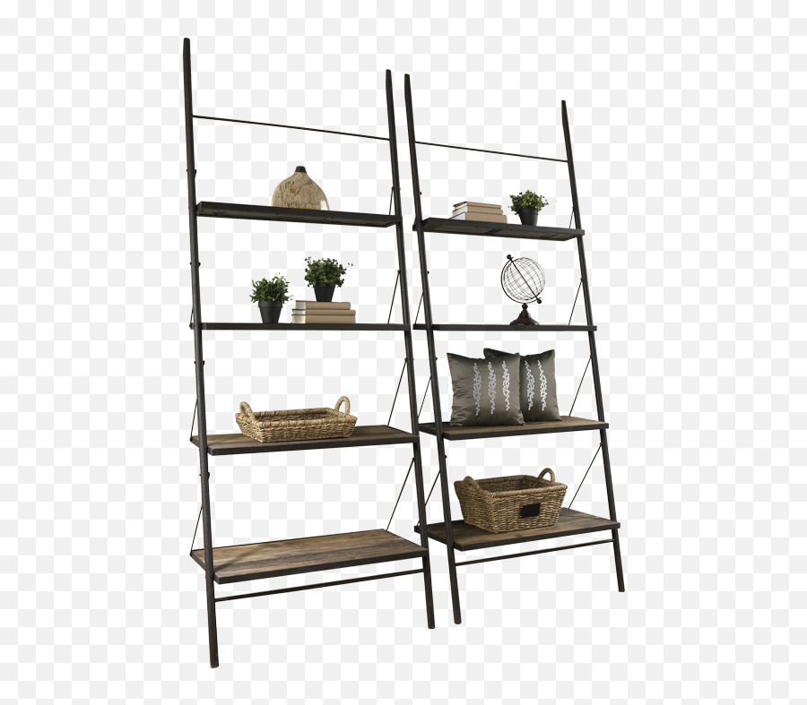 Transparent Loft Bookcase Png - Transparent Background Modern Bookshelf Png Emoji,Transparent Bookshelf