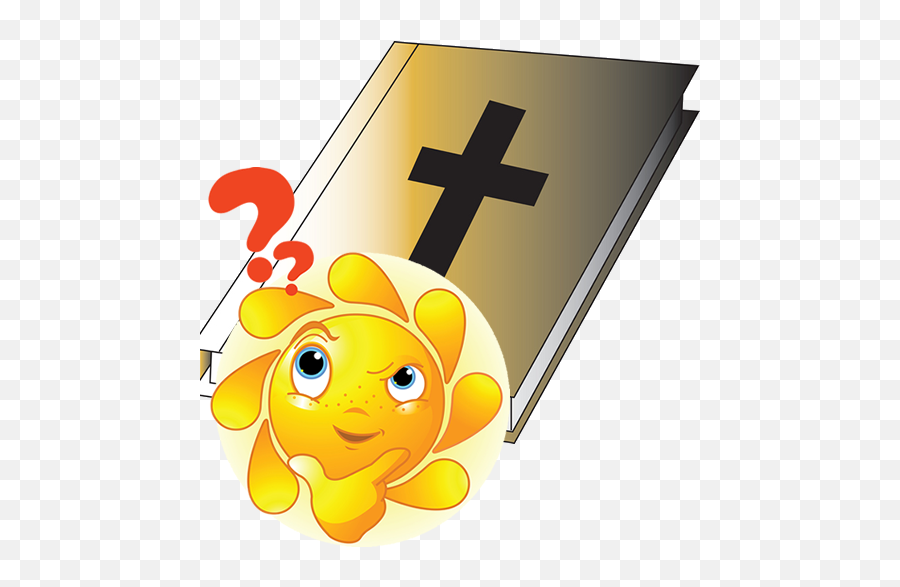 Bible Quotes Trivia - Cute Cartoon Character Thinking Emoji,Bible Verse Clipart