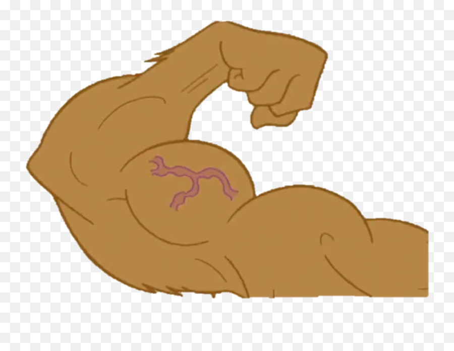 Download Sandy Transparent 4 - Muscle Arm Cartoon Transparent Background Emoji,Arm Transparent