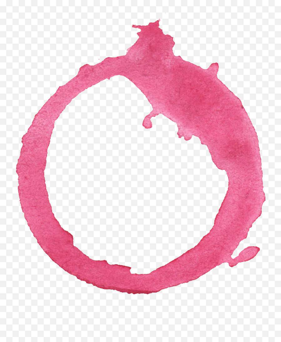 10 Watercolor Pink Circle - Pink Watercolor Png Circle Emoji,Pink Circle Png