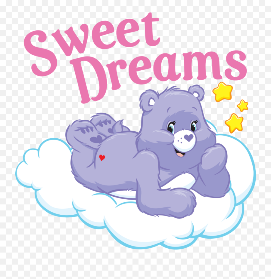 Care Bears Vidio Stickers For Whatsapp - Care Bears Sweet Dreams Bear Png Emoji,Care Bear Clipart