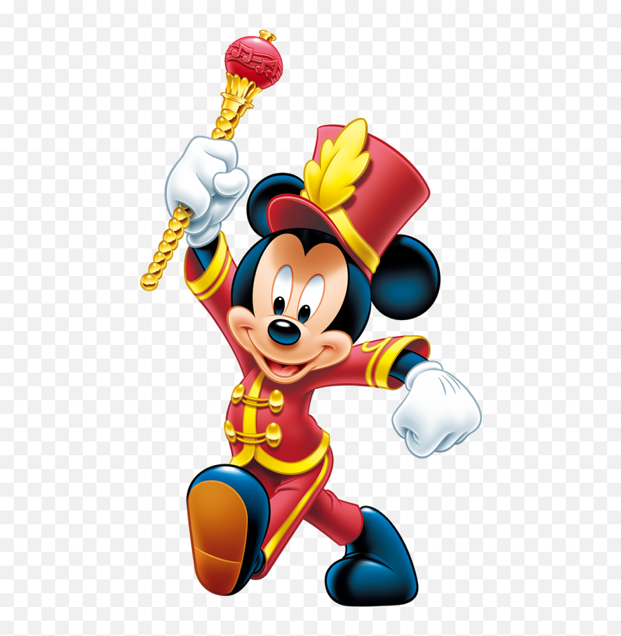 Mickey Mouse Music Clipart - Mickey Mouse Png Clip Art Emoji,Music Clipart