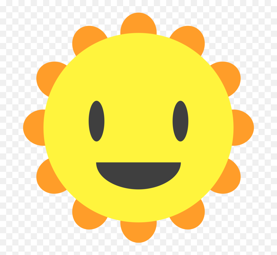 Emoticonsmileyyellow - Cartoon The Sun Png Clipart Full Emoji,Yay Clipart