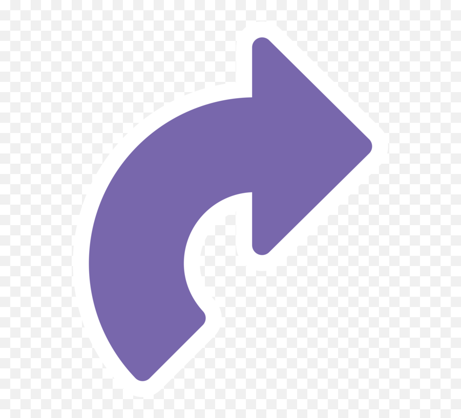 Anglepurplesymbol Png Clipart - Royalty Free Svg Png Emoji,Cw Arrow Logo