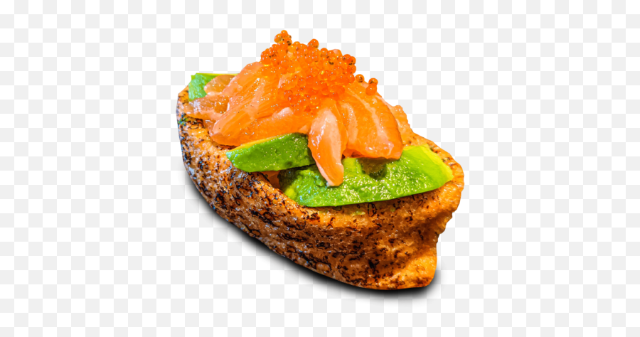 Avocado Salmon - Sifu Bento Emoji,Avacado Clipart