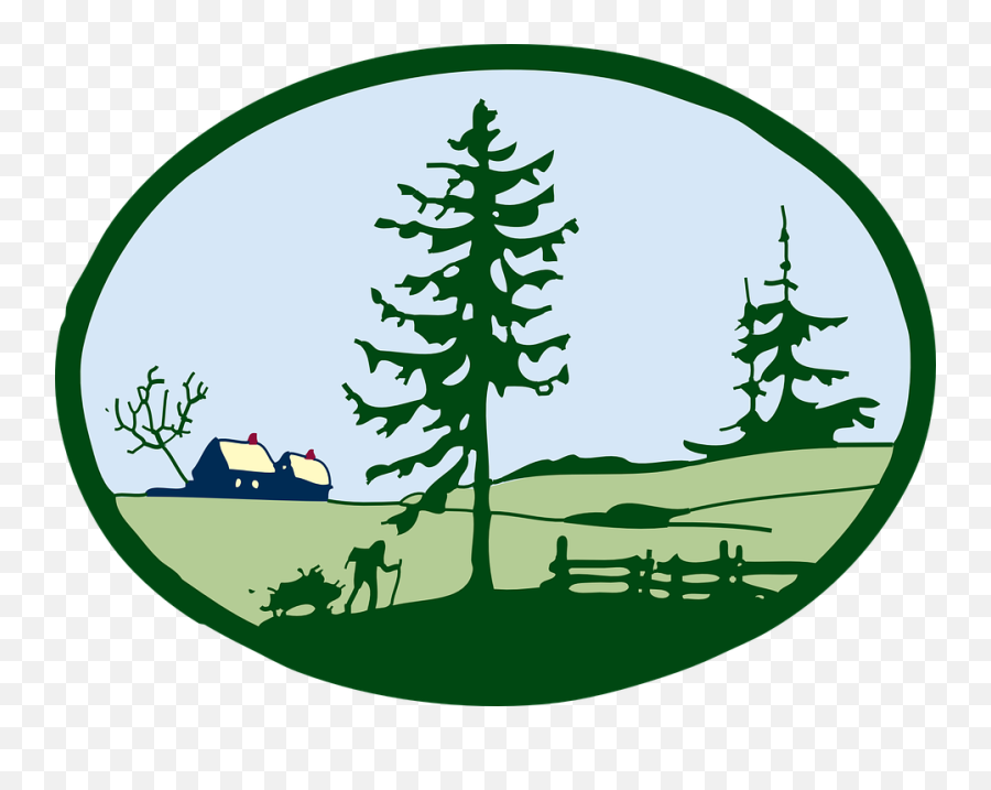 Clipart Free Nature - Landscaping Clipart Emoji,Nature Clipart