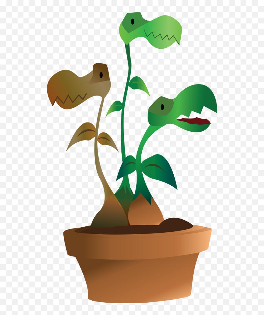 Plantecarnivore - Flowerpot Clipart Full Size Clipart Emoji,Flowerpot Clipart