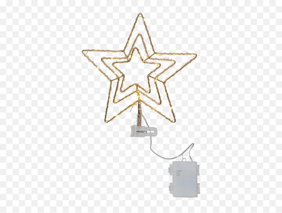Tree Top Star Topsy - Christmas U0026 Decorative Lighting For Emoji,Star Effect Png