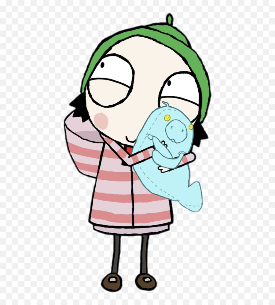 Check Out This Transparent Sarah And Duck - Sarah Holding Emoji,Stuffing Clipart